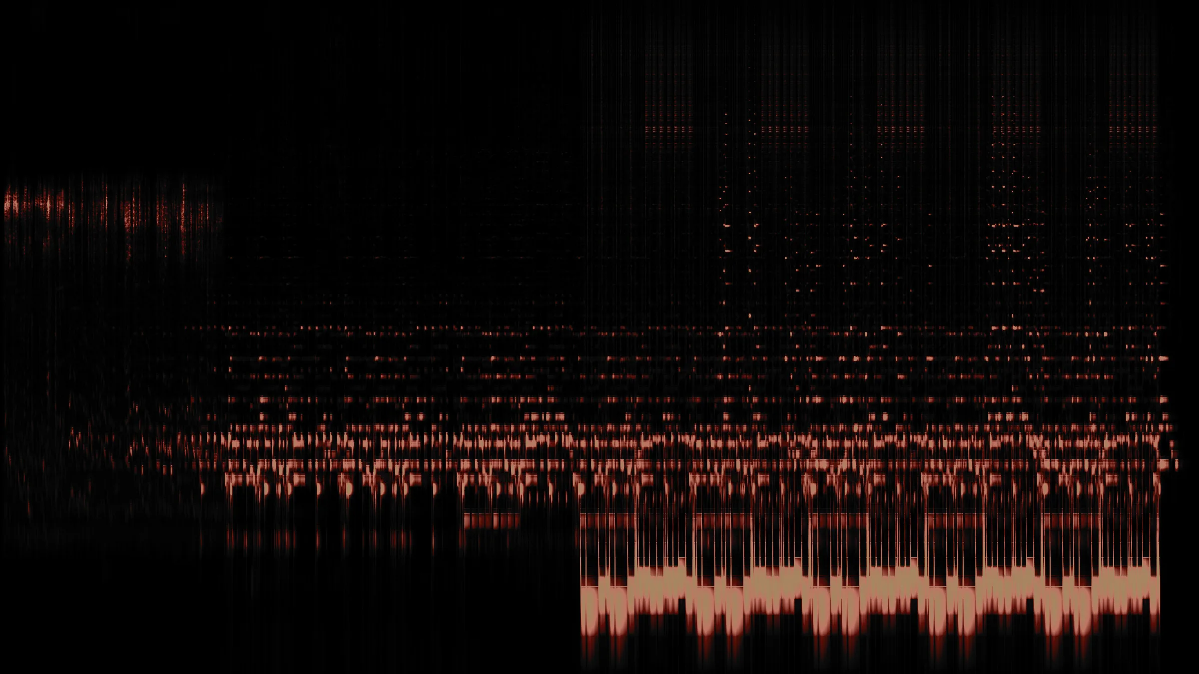 A Walk in the Park: the whole song as one spectrogram