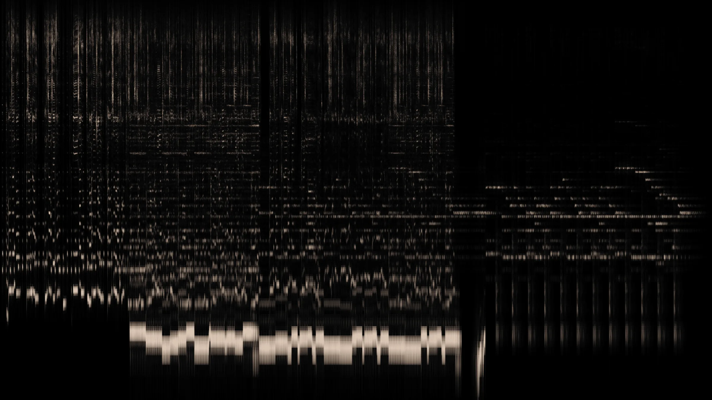 my oldest friend: the whole song as one spectrogram