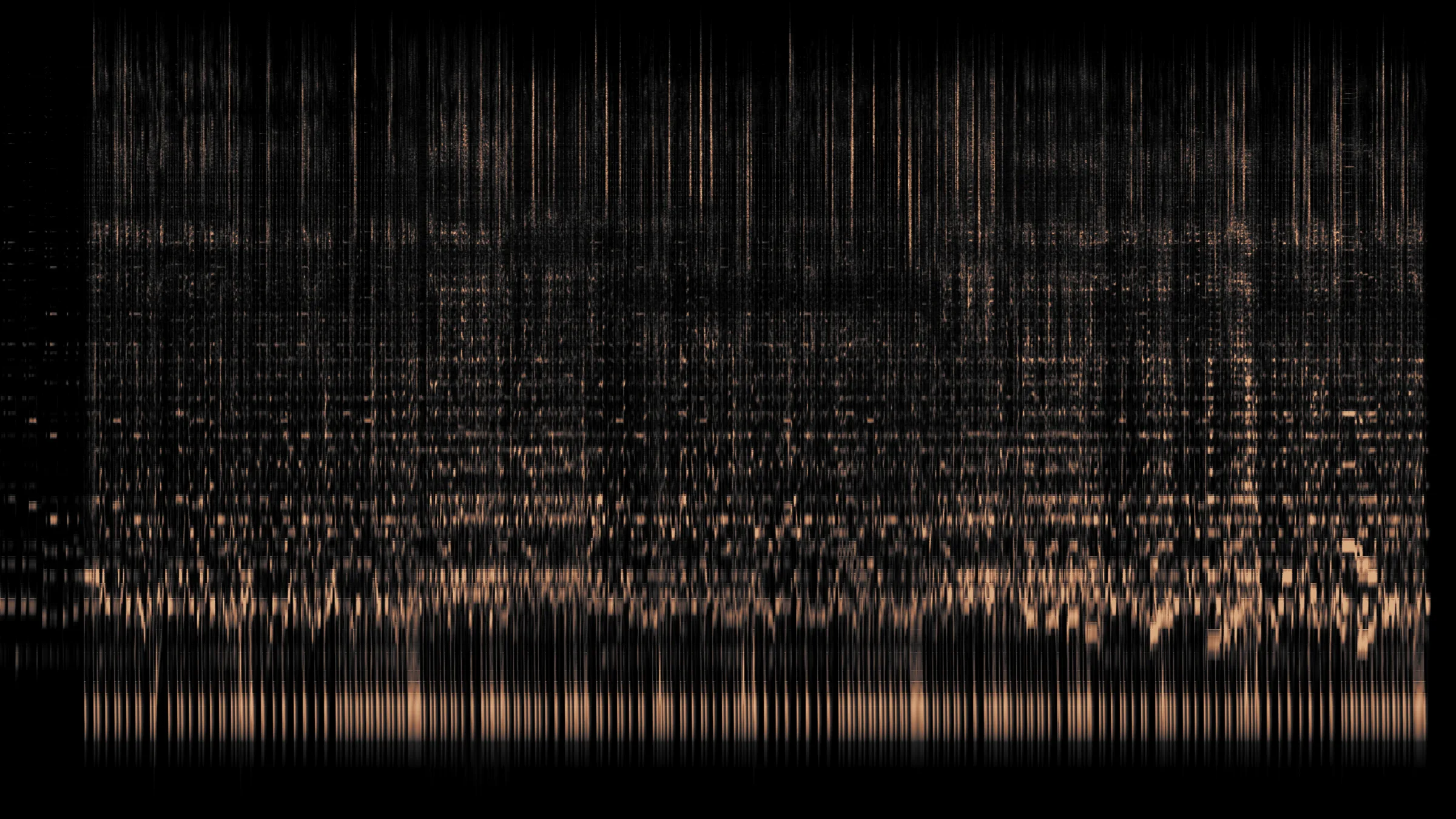Find Me on an Island (VIP) (feat. Anu Mysore): the whole song as one spectrogram